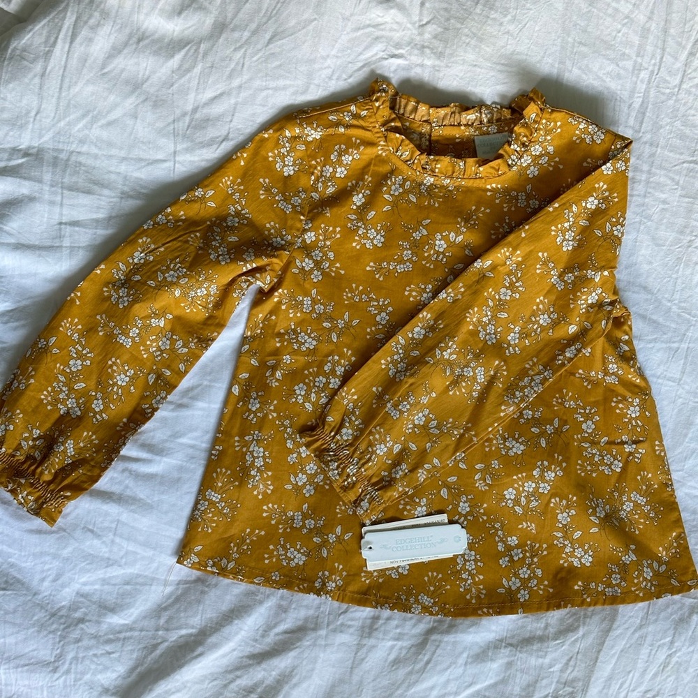 Edgehill collections fall print cotton longsleeve